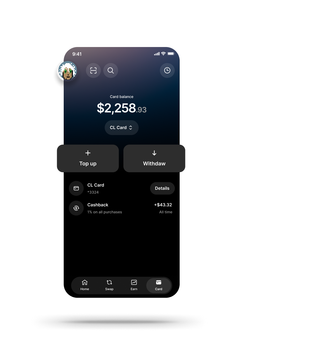 Portfolio view